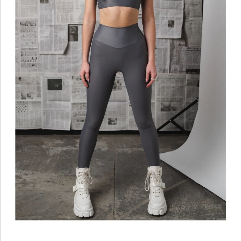 Balance Athletica the liquid metal pant Mercury